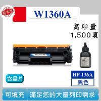 HP W1360A 含晶片 可填充碳匣 HP 136A M211dw M236sdw
